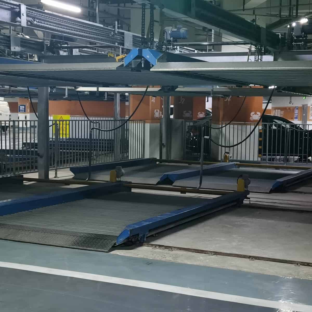 二層重列升降橫移機(jī)械式立體停車設(shè)備